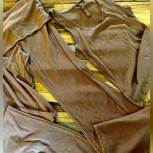 Skims Fold Over Lounge Pants and T